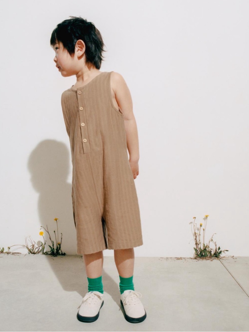 ZARA TEXTURED WEAVE SHORT JUMPSUIT